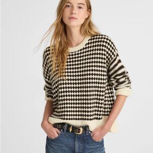 Madewell Mixed Stripe Pullover Sweater Size XS